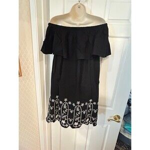 Old Navy Embroidered  Linen Dress - S